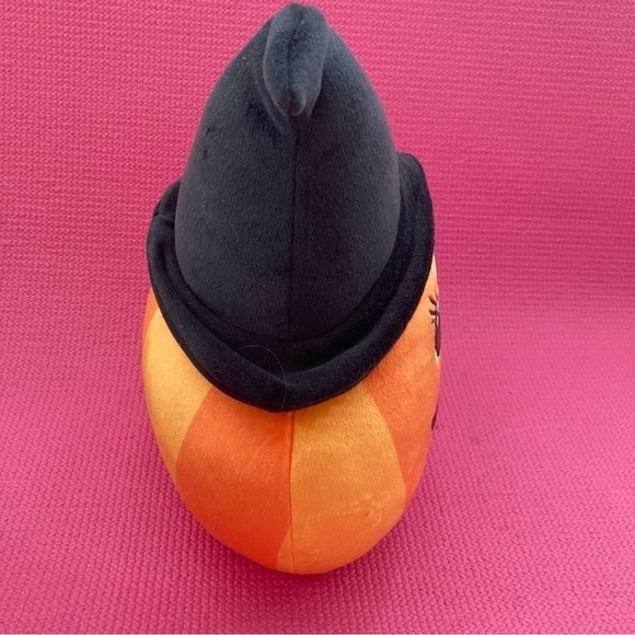 Ramona TY Squish-A-Boos Squishy Plush  Stuffed Toy Halloween Pumpkin 10” - Picture 3 of 8